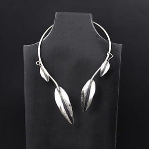 Handmade Silver Necklace M26 - Perfect Elegance 5 Handmade silver necklace L12 Aquarius Seven design 925 Silver