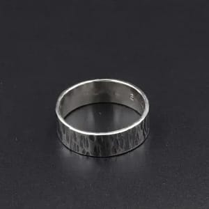 Handmade Silver Ring D05 - Radiant Style 4 Handmade silver ring D72 Aquarius Seven design 925 Silver