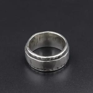 Handmade Silver Ring D09 - Ultimate Beauty 3 Handmade silver ring D76 Aquarius Seven design 925 Silver