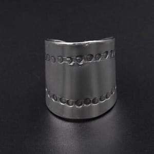Handmade Silver Ring D05 - Radiant Style 5 Handmade silver ring D87 Aquarius Seven design 925 Silver