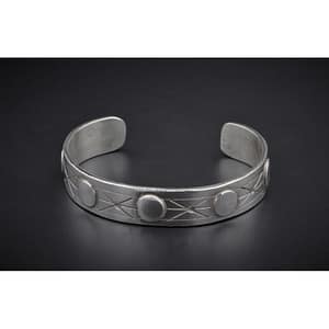 Handmade silver bracelet B38 Aquarius Seven design 925 Silver