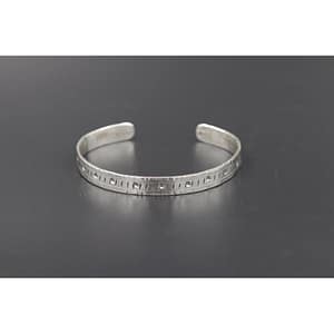 Handmade silver bracelet B46 Aquarius Seven design 925 Silver