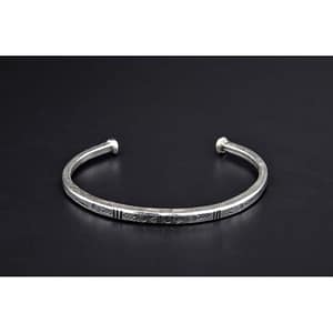 Handmade silver bracelet B61 Aquarius Seven design 925 Silver