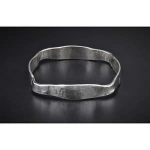 Handmade silver bracelet B80 Aquarius Seven design 925 Silver