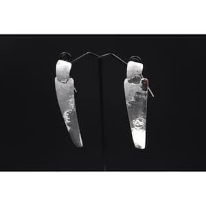 Handmade silver earrings S11 Aquarius Seven design 925 Silver