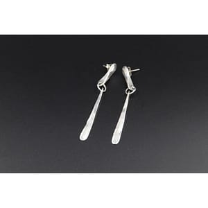 Handmade silver earrings S17 Aquarius Seven design 925 Silver