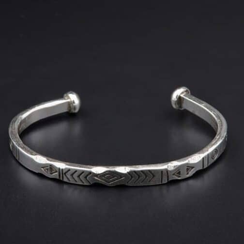 Handmade silver bracelet BA2 Aquarius Seven design 925 Silver