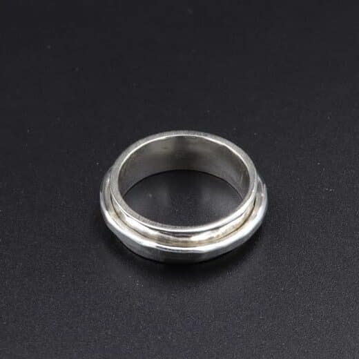 Handmade Silver Ring D78 - Premium Quality 1 Handmade silver ring D78 Aquarius Seven design 925 Silver
