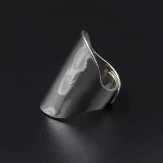 Handmade Silver Ring D20 - Premium Quality 1 Handmade silver ring D20 Aquarius Seven design 925 Silver