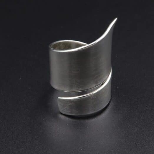 Handmade Silver Ring D79 - Unforgettable Elegance 1 Handmade silver ring D79 Aquarius Seven design 925 Silver