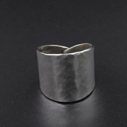 Handmade Silver Ring D86 - Bold Sophistication 1 Handmade silver ring D86 Aquarius Seven design 925 Silver