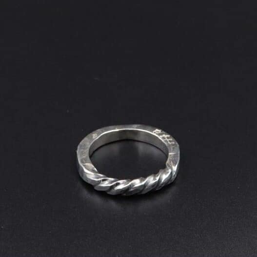 Handmade Silver Ring D83 - Graceful Luxury 1 Handmade silver ring D83 Aquarius Seven design 925 Silver