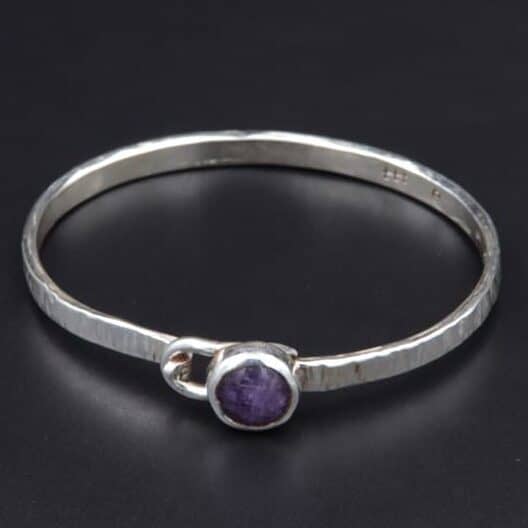 Handmade silver bracelet B99 Aquarius Seven design 925 Silver