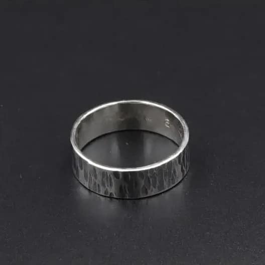 Handmade Silver Ring D72 - Graceful Luxury 1 Handmade silver ring D72 Aquarius Seven design 925 Silver