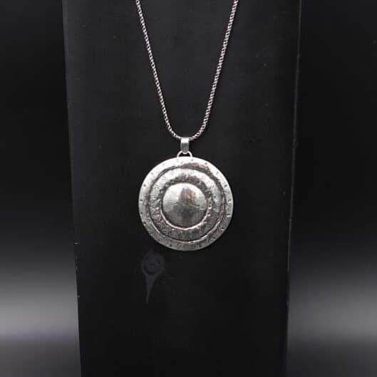 Handmade Silver Necklace M18 - Graceful Luxury 1 Handmade silver necklace M18 Aquarius Seven design 925 Silver