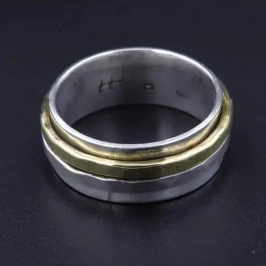 Handmade Silver Ring D11 - Radiant Beauty 1 Handmade silver ring D11 Aquarius Seven design 925 Silver