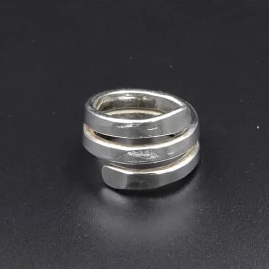 Handmade Silver Ring D09 - Ultimate Beauty 1 Handmade silver ring D09 Aquarius Seven design 925 Silver