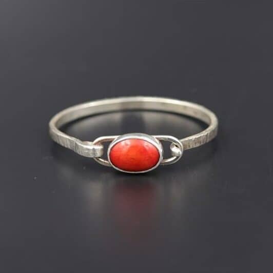 Handmade Silver Bracelet B100 – Captivating Design 1 Handmade silver bracelet B100 Aquarius Seven design 925 Silver