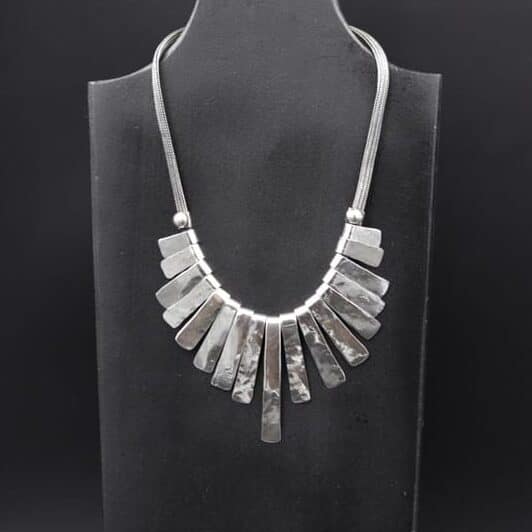 Handmade Silver Necklace L11 - Radiant Beauty 1 Handmade silver necklace L11 Aquarius Seven design 925 Silver