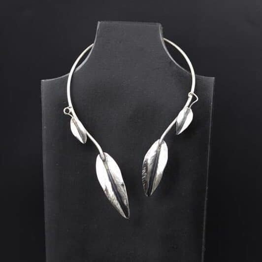 Handmade Silver Necklace L12 - Ultimate Beauty 1 Handmade silver necklace L12 Aquarius Seven design 925 Silver