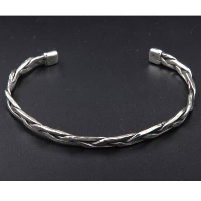 Handmade Silver Bracelet B96 – Stunning Elegance 1 Handmade silver bracelet B96 Aquarius Seven design 925 Silver