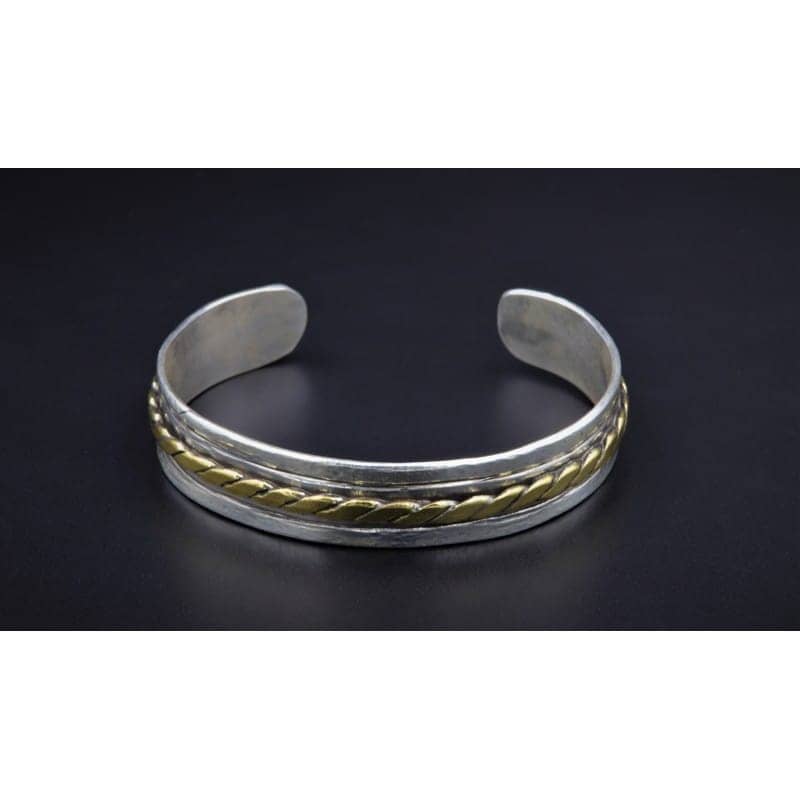 Handmade Silver Bracelet B21 – Radiant Beauty 1 Handmade silver bracelet B21 Aquarius Seven design 925 Silver