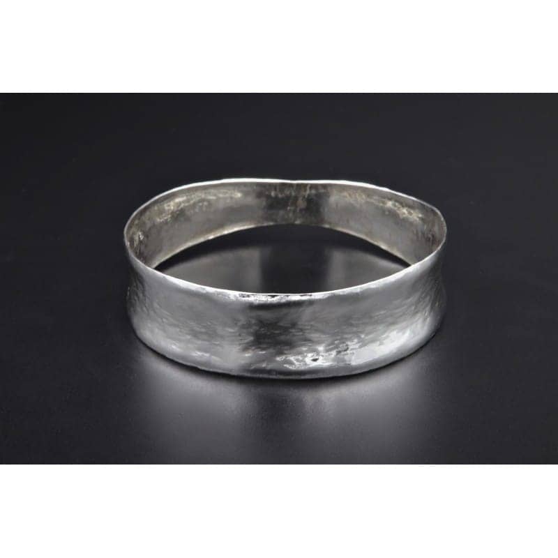 Handmade Silver Bracelet B23 – Bold Sophistication 1 Handmade silver bracelet B23 Aquarius Seven design 925 Silver
