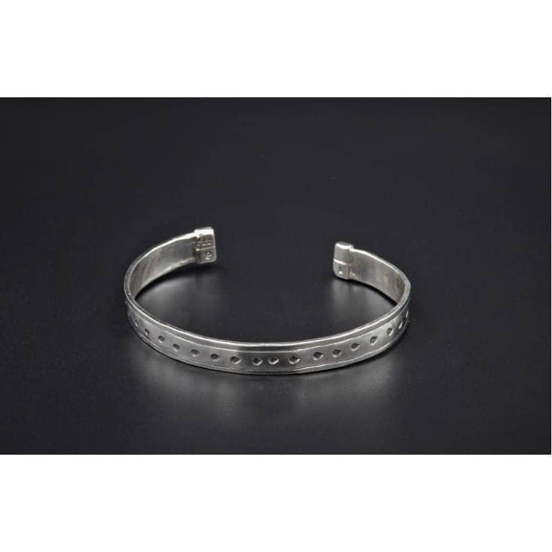 Handmade Silver Bracelet B47 – Unforgettable Elegance 1 Handmade silver bracelet B47 Aquarius Seven design 925 Silver