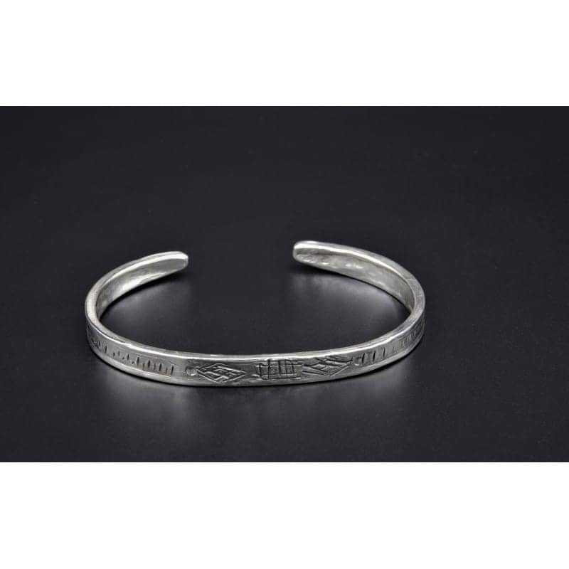 Handmade Silver Bracelet B62 – Unforgettable Elegance 1 Handmade silver bracelet B62 Aquarius Seven design 925 Silver