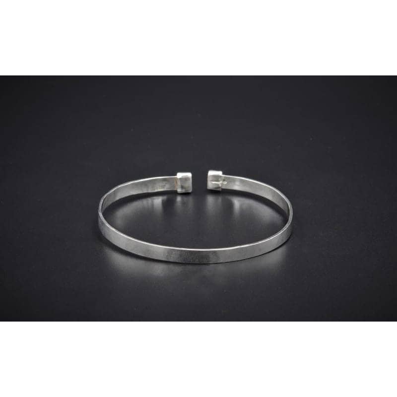 Handmade Silver Bracelet B75 – Stunning Elegance 1 Handmade silver bracelet B75 Aquarius Seven design 925 Silver