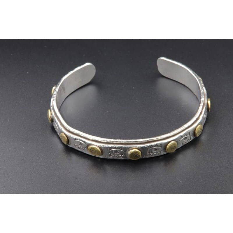 Handmade Silver Bracelet B90 – Graceful Luxury 1 Handmade silver bracelet B90 Aquarius Seven design 925 Silver