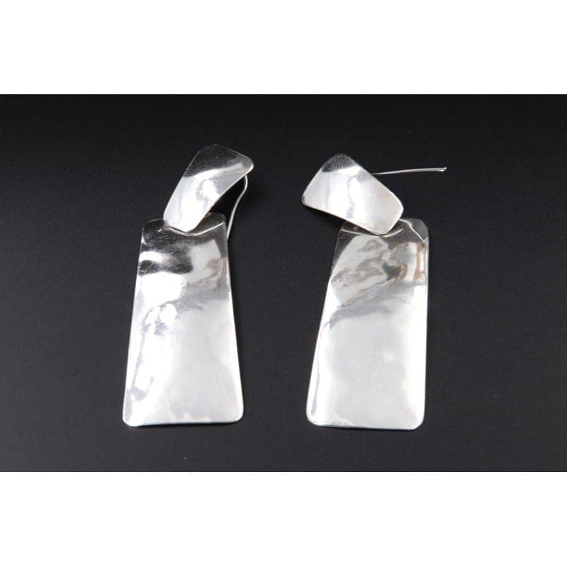 Handmade Silver Earrings S10 - Stunning Elegance 1 Handmade silver earrings S10 Aquarius Seven design 925 Silver