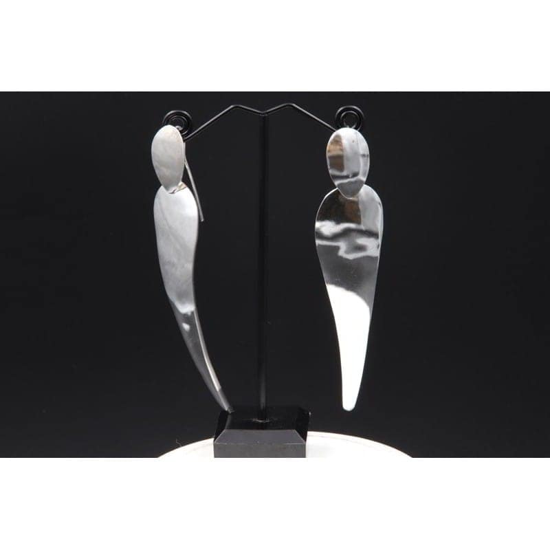 Handmade Silver Earrings S22 - Radiant Style 1 Handmade silver earrings S22 Aquarius Seven design 925 Silver