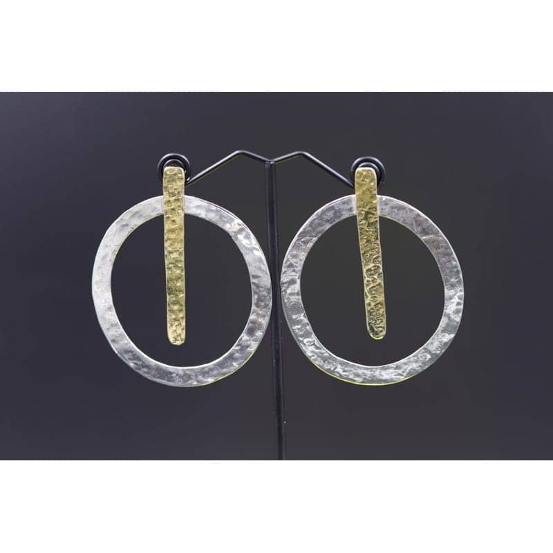 Handmade Silver Earrings S40 - Unforgettable Elegance 1 Handmade silver earrings S40 Aquarius Seven design 925 Silver