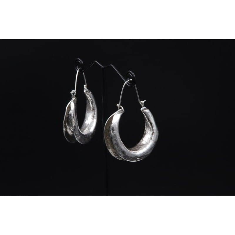 Handmade Silver Earrings S45 - Graceful Luxury 1 Handmade silver earrings S45 Aquarius Seven design 925 Silver