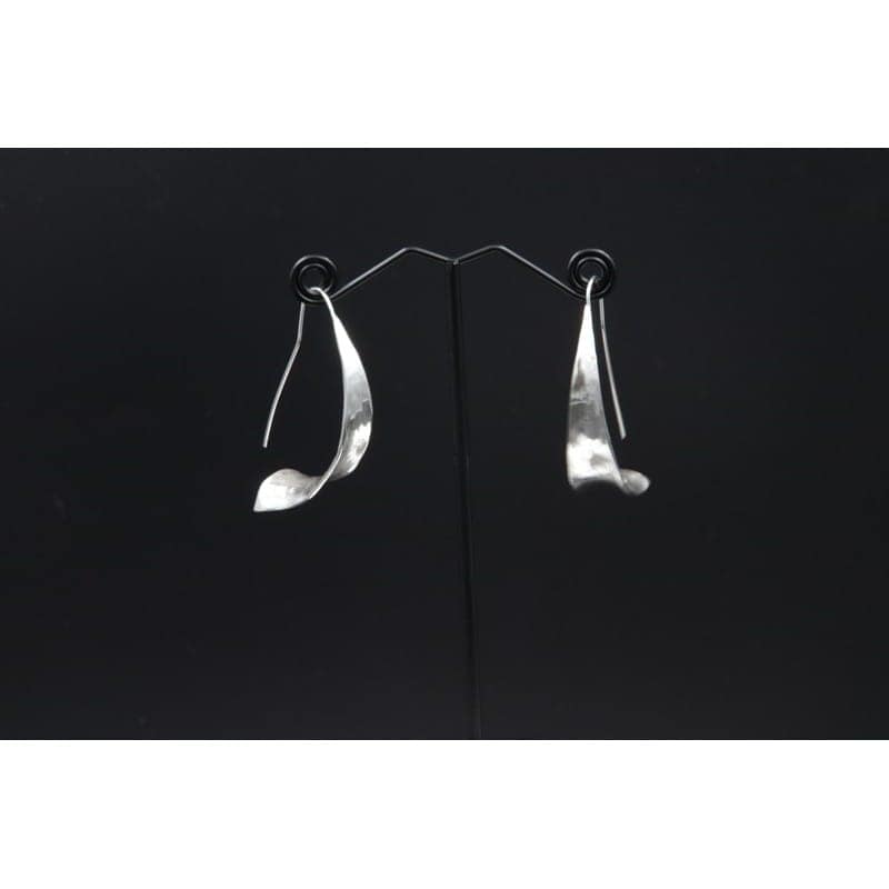 Handmade Silver Earrings S49 - Captivating Design 1 Handmade silver earrings S49 Aquarius Seven design 925 Silver